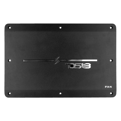 DS18 Flush/Surface Mount 4-Channel Class D Amplifier w/Acrylic Cover - 4x180W RMS @ 4 Ohm [FX4]