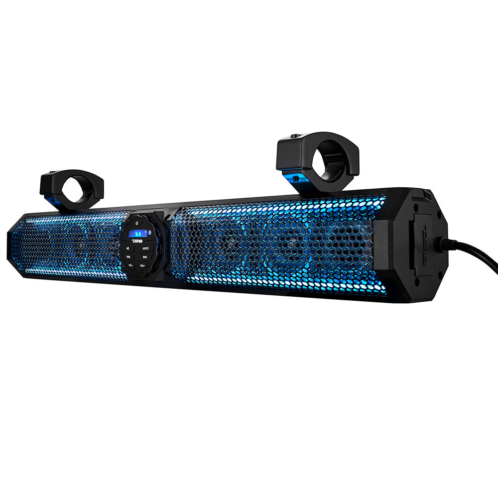 DS18 26" Marine Amplified Sound Bar w/Bluetooth 600W w/6 Speaker System  RGB LED [SB26BTXRGB]