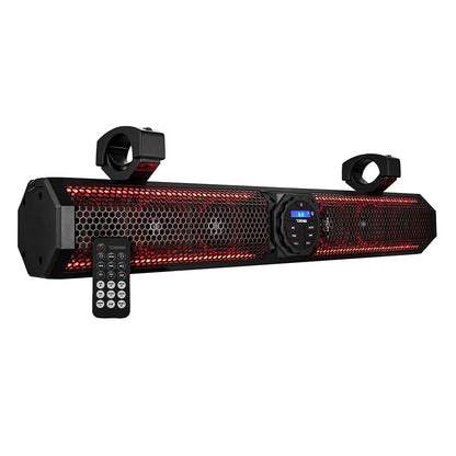 DS18 26" Marine Amplified Sound Bar w/Bluetooth 600W w/6 Speaker System  RGB LED [SB26BTXRGB]