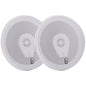 Poly-Planar MA-8506 6" 200 Watt Titanium Series Speakers - White [MA8506W]