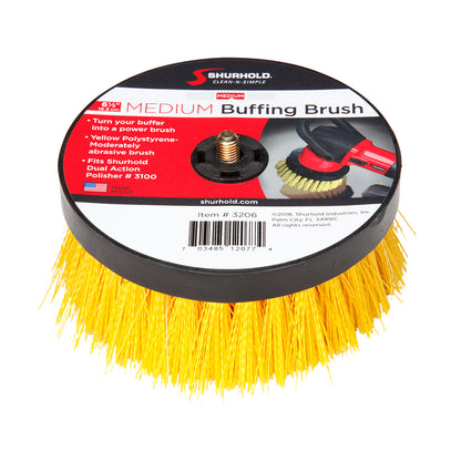 Shurhold 6-1/2" Medium Brush f/Dual Action Polisher [3206]