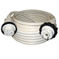 Marinco 30A 125V Molded Standard Cordset - White - 50' [199120]