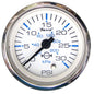 Faria Chesapeake White SS 2" Water Pressure Gauge (30 PSI) [13812]