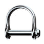 Ronstan Wide Dee Shackle - 1/8" Pin - 15/32"L x 11/32"W [RF1850S]