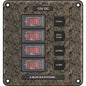 Blue Sea 4323 Circuit Breaker Switch Panel 4 Position - Camo [4323]