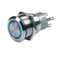 BEP Push-Button Switch 12V Momentary On/Off - Blue LED [80-511-0004-00]