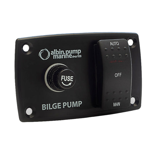 Albin Group 3-Way Bilge Panel - 12/24V [01-66-027]