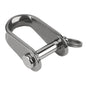 Schaefer Stamped "D" Shackle - 1/4" [93-21]