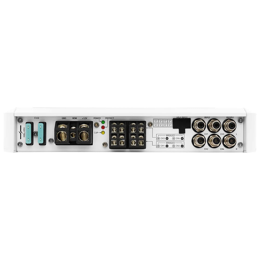 DS18 NXL-M4 Full Range 4 Channel IPX5 Marine Grade Amplifier - 150 x 4W @ 4-Ohm [NXL-M4]